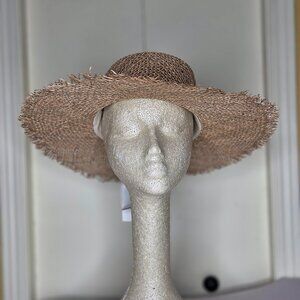 Lack of Color Sea Grass Straw Boater Sun Hat